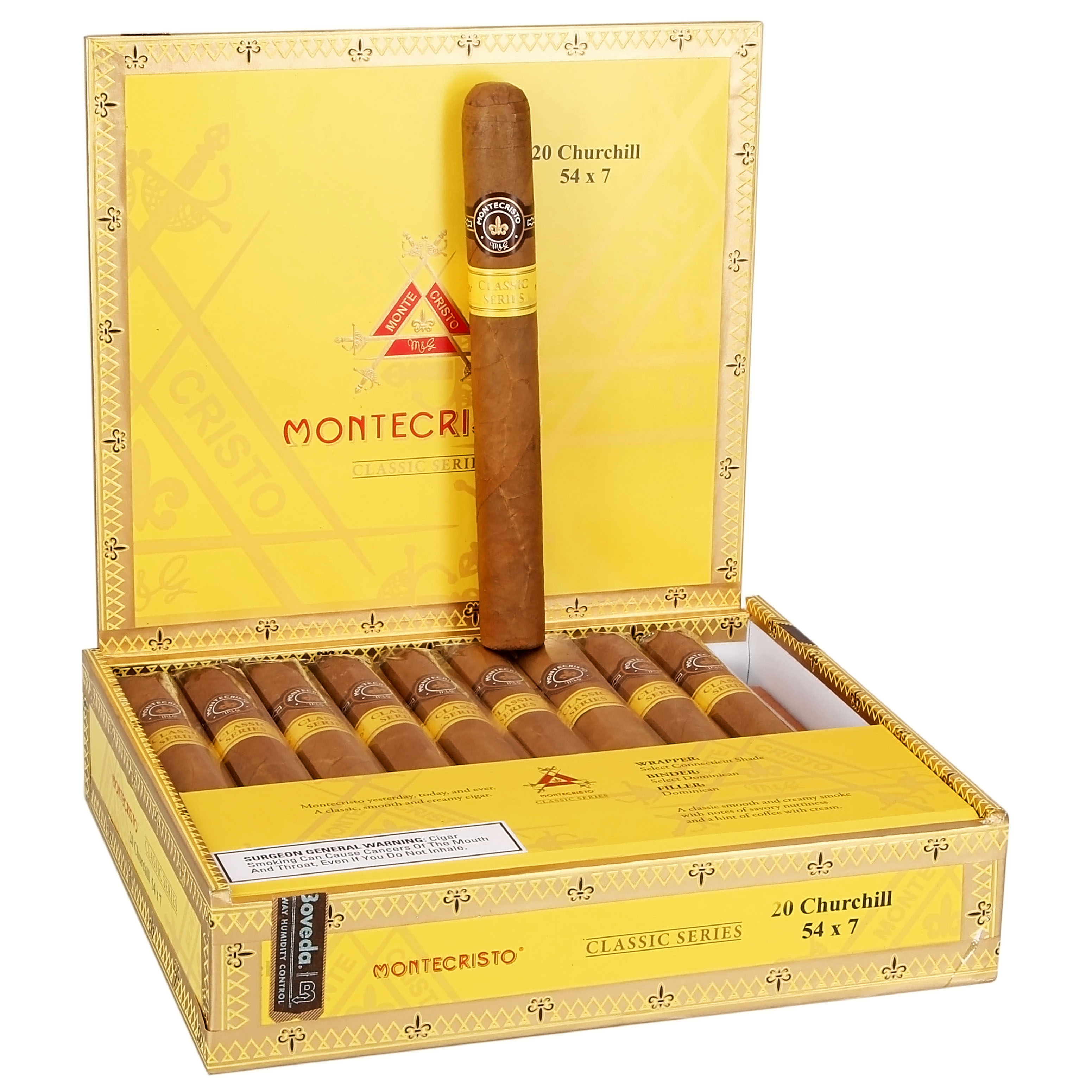 Montecristo Classic Collection packaging