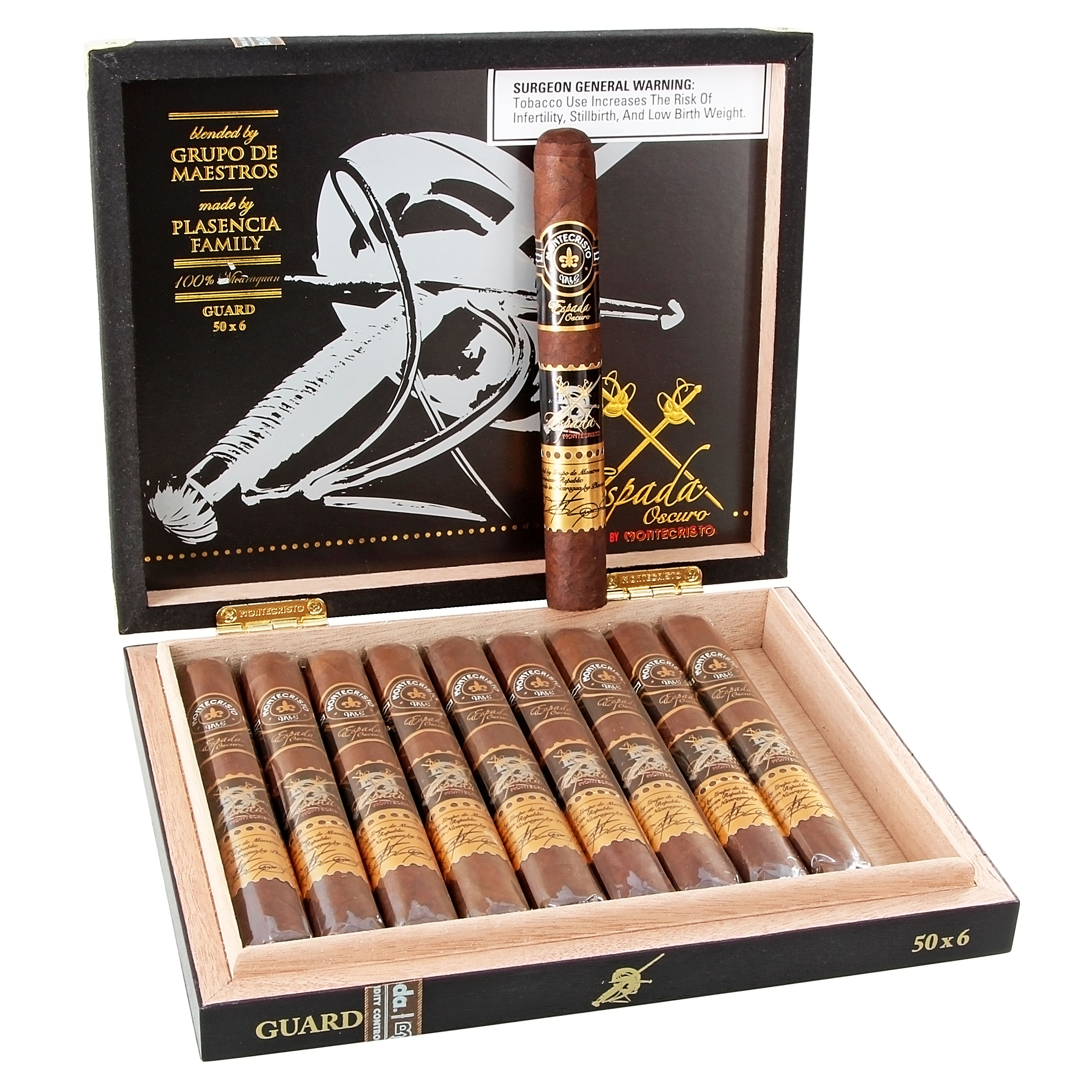 Montecristo Espada Oscuro packaging