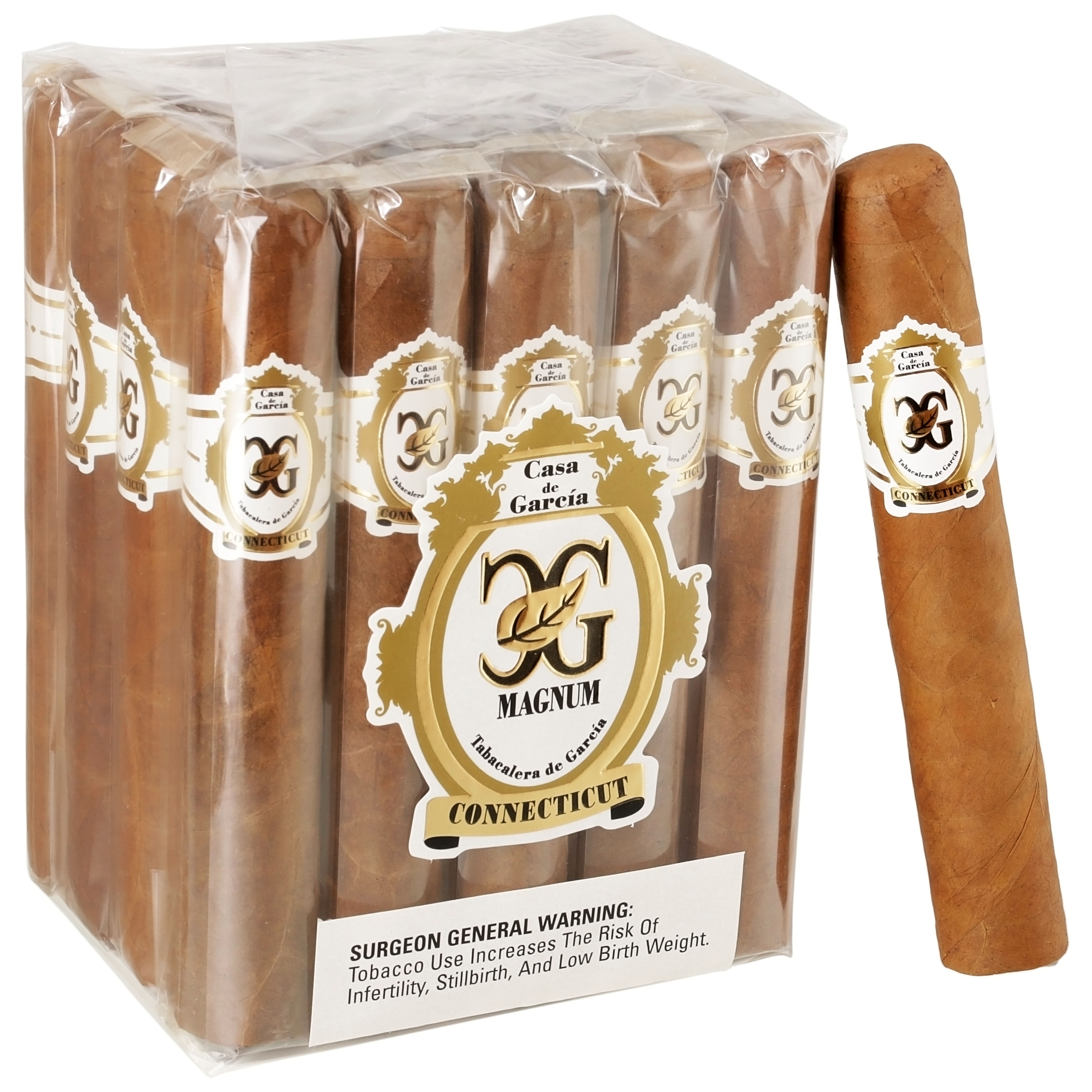 Casa De Garcia - Connecticut Magnum Connecticut 60 x 6 — Bundle Of 20