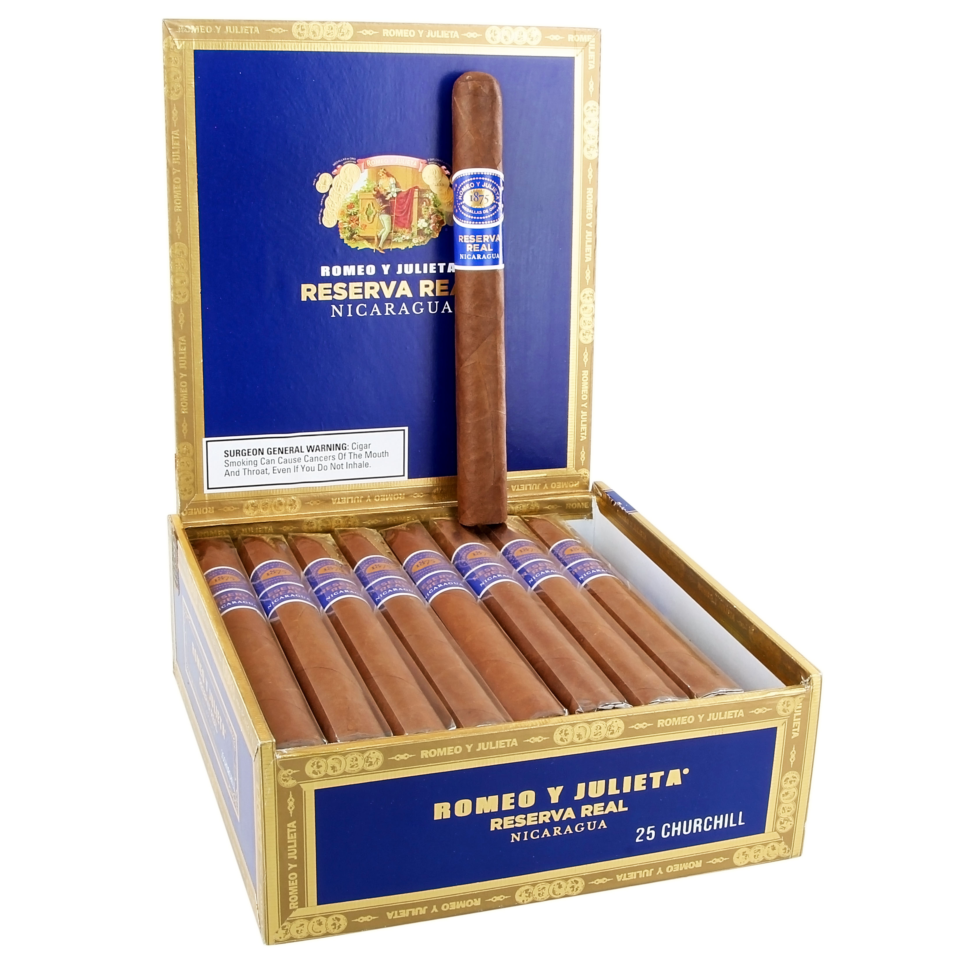 Romeo y Julieta Reserva Real Nica packaging