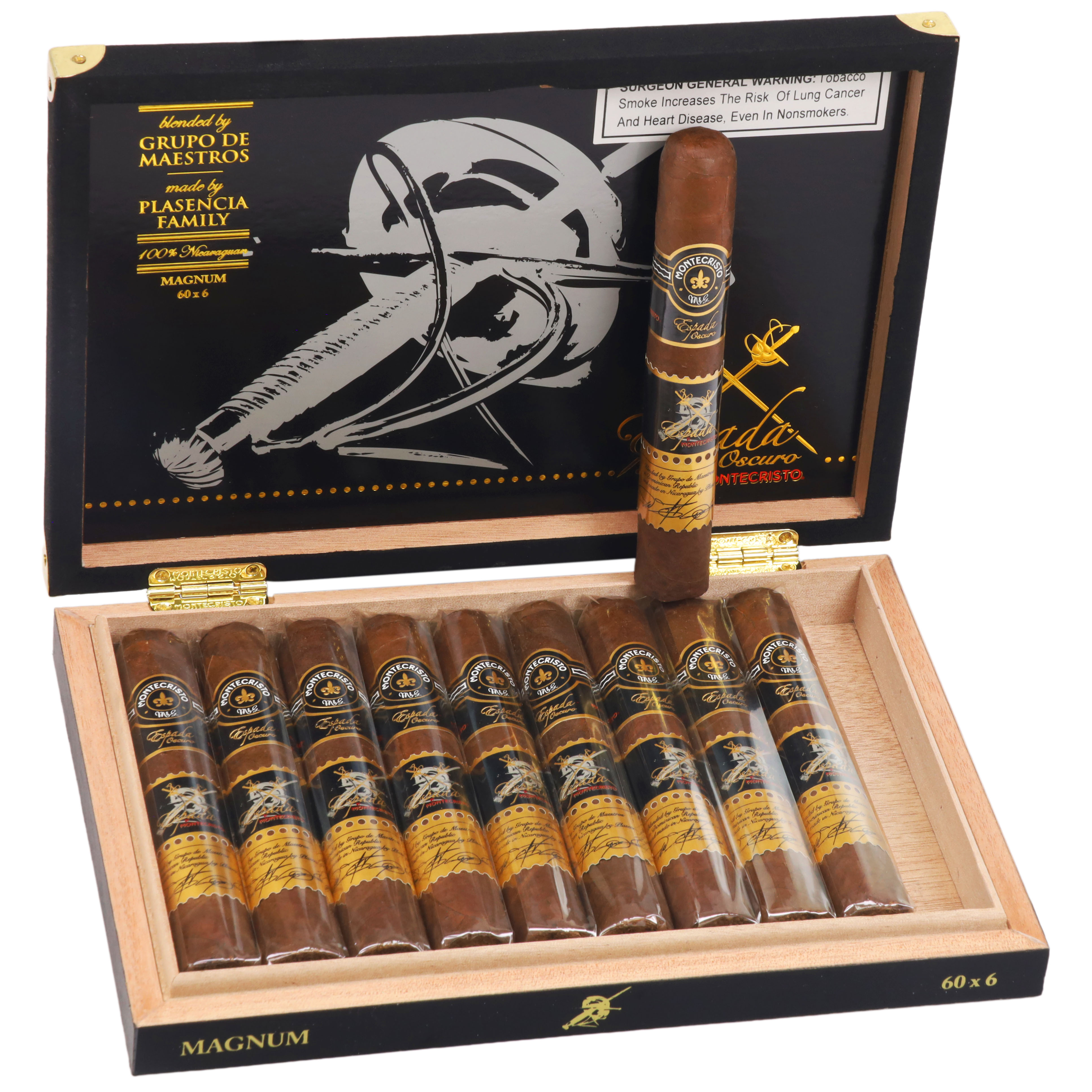 Montecristo Espada Oscuro packaging