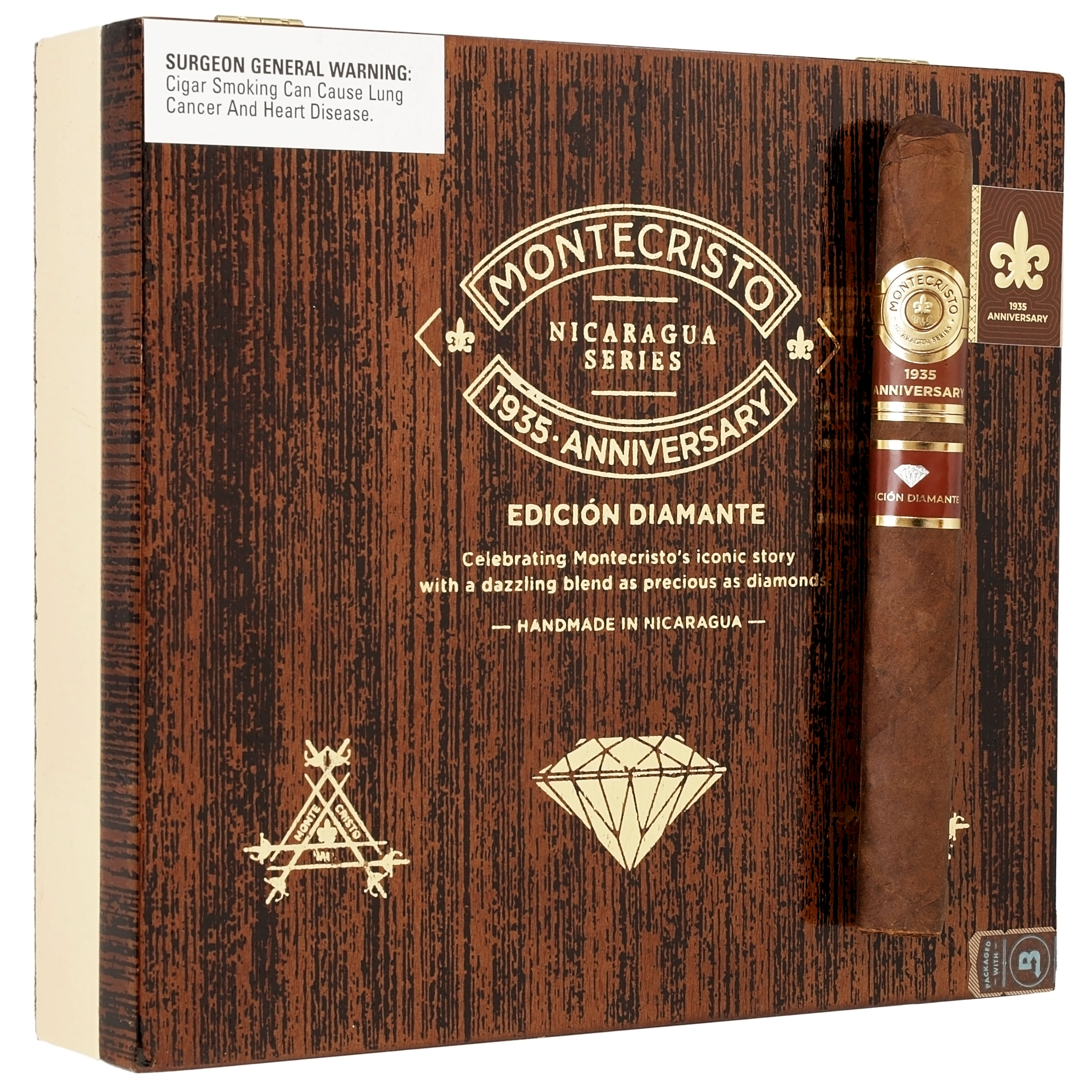 Montecristo 1935 Anniversary Edicion Diamante packaging