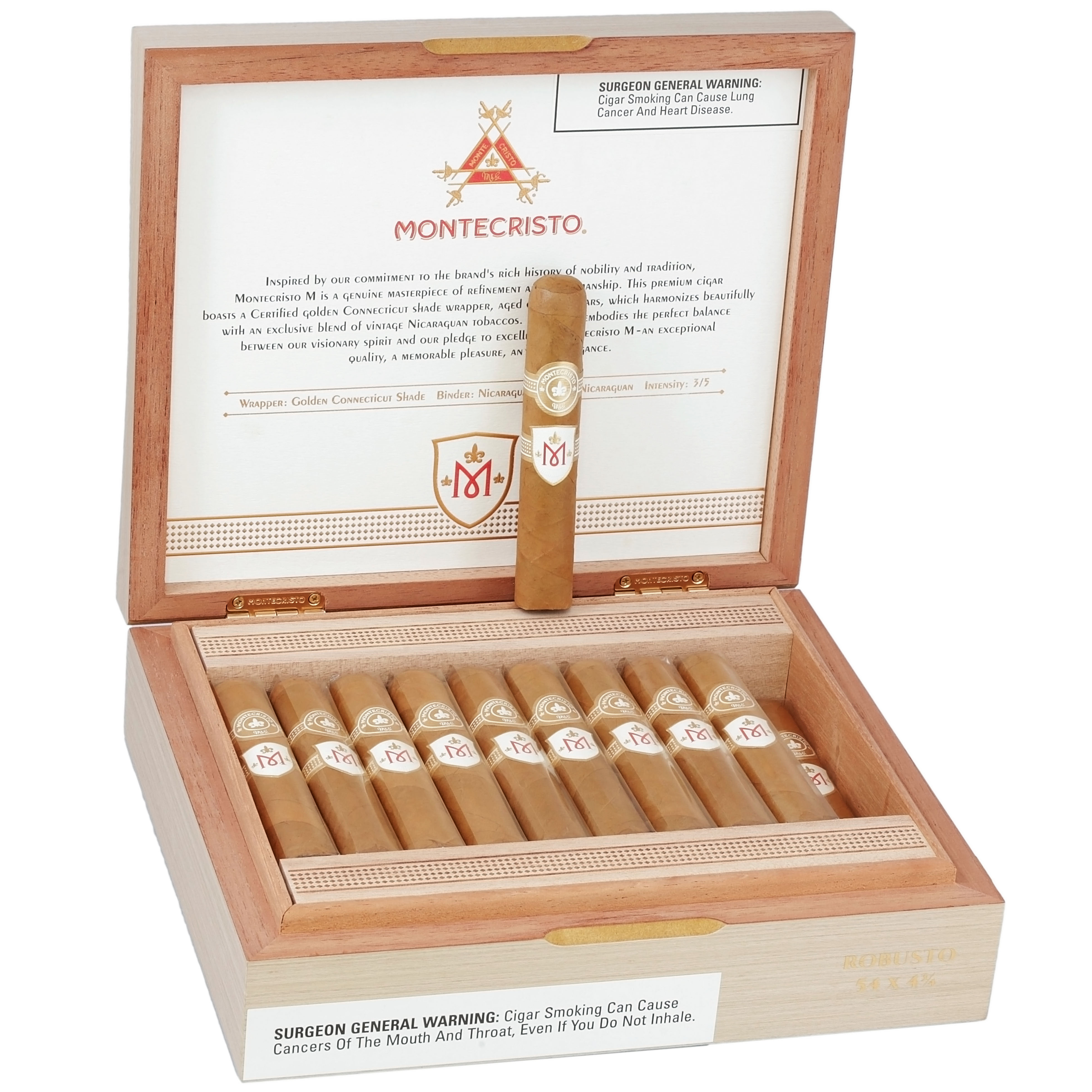 Montecristo M packaging