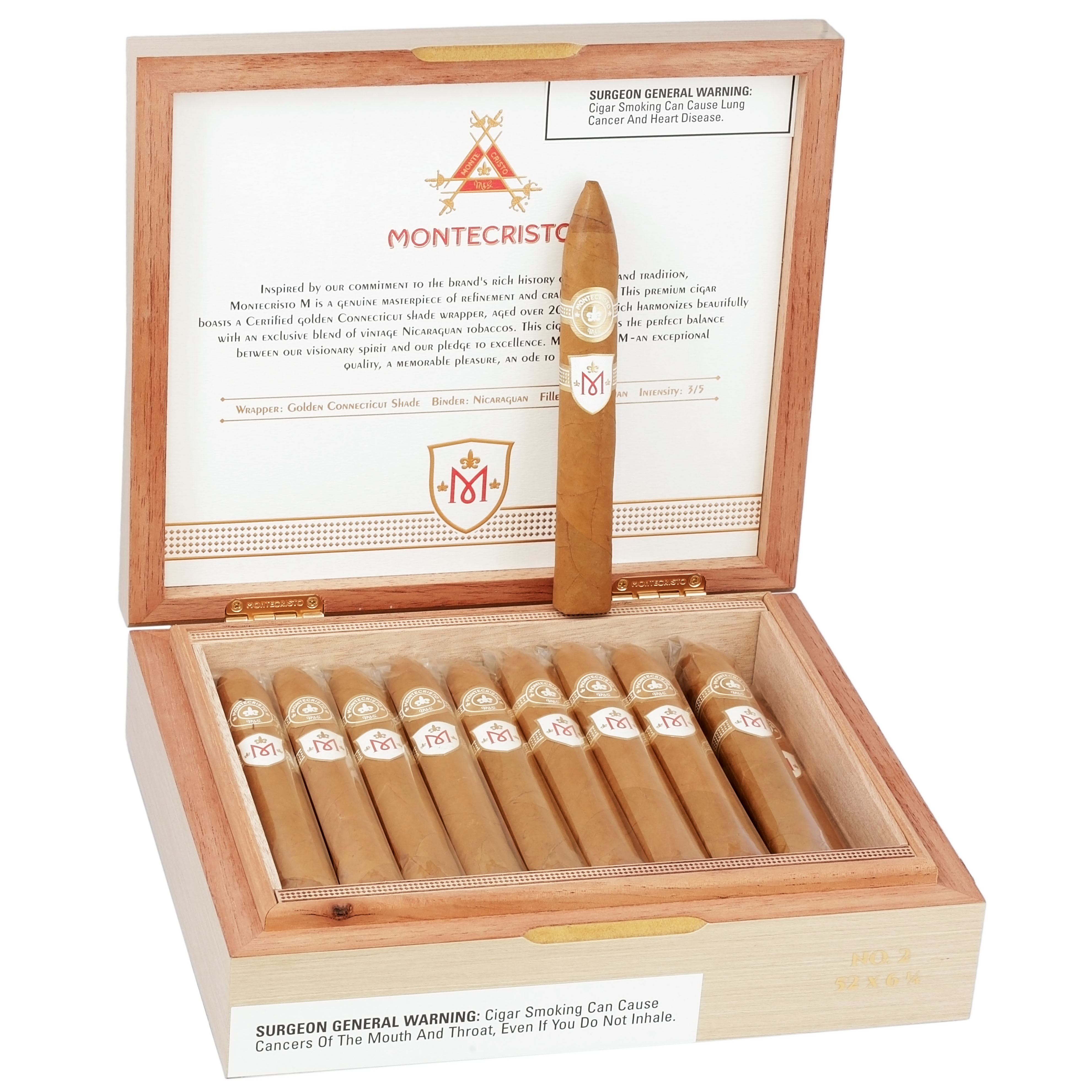 Montecristo M packaging