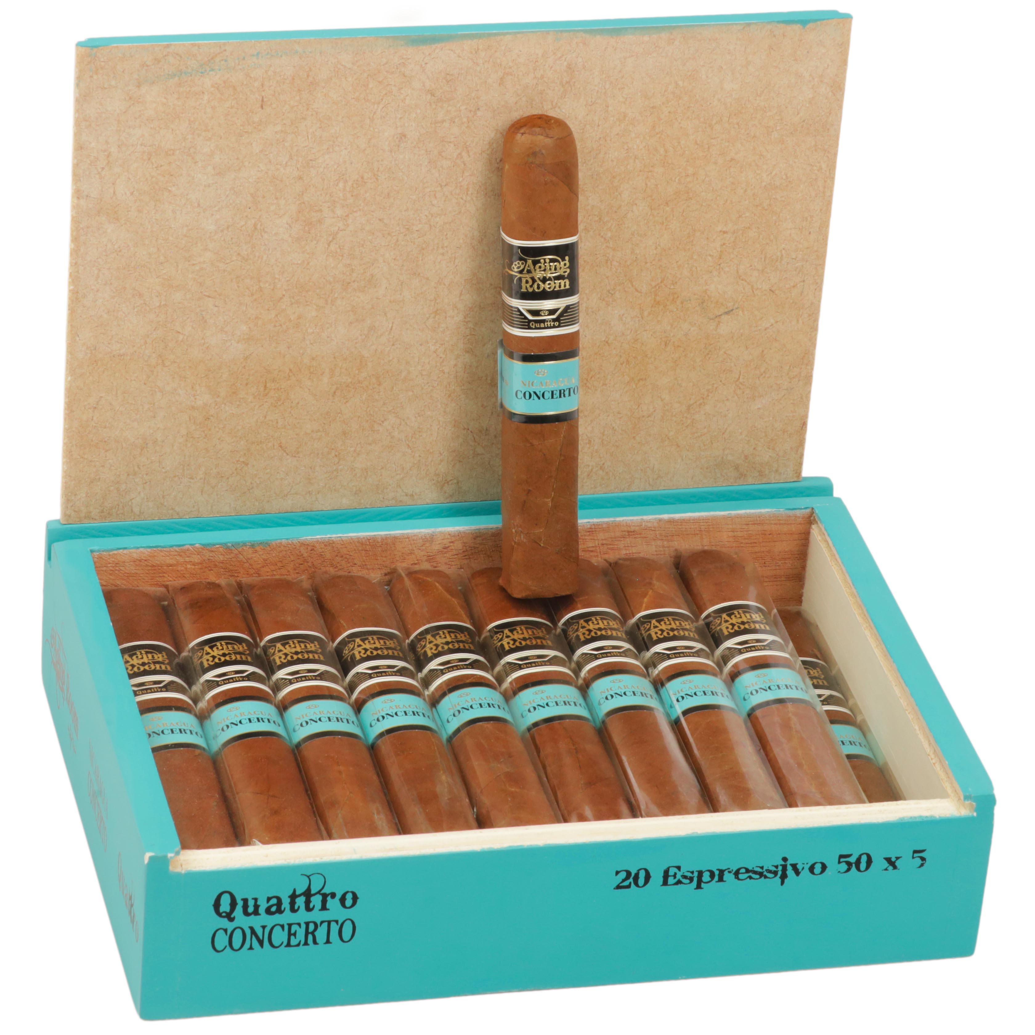 Aging Room Quattro Nicaragua Concerto packaging