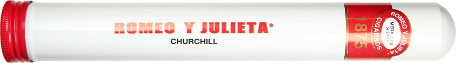 Romeo y Julieta 1875 Churchill En Tubo